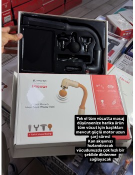 Kajmer flexor masaj aleti