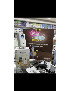 Mini portable projeksiyon sarjlı