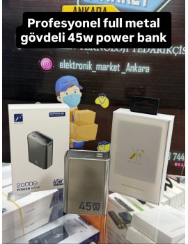45w metal power bank elegant