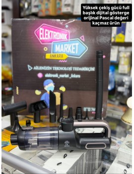 Auhama sarjlı süpürge geniş hazne