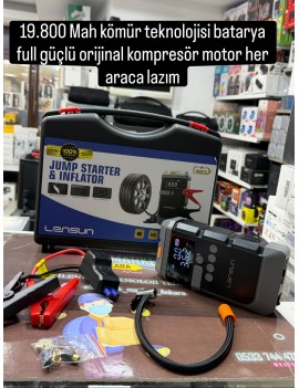 Castu pro araç akü seti  19800mah