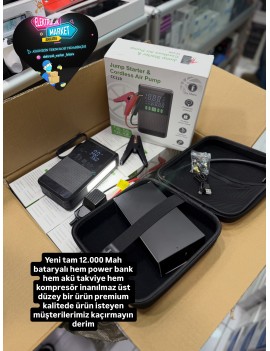 Pro akü takviye kompresör set
