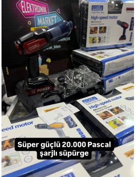 Yeni castu pro 20 pascal büyük batarya süpürge