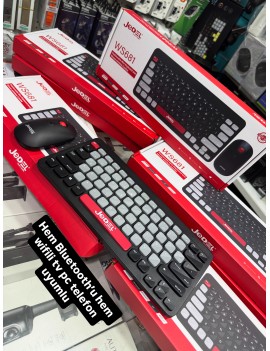 Jedel pro bluetoothlu ve Wi-Fi’yle klavye set