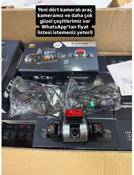 4 channels araç kamera wifi