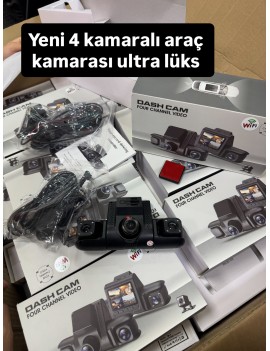 Yeni 4 lü araç kamera dash cam