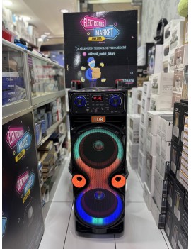 Full mdf yüksek sesli profesyonel ışıklı müzik sistemi